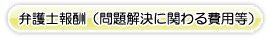弁護士報酬（問題解決に関わる費用等）